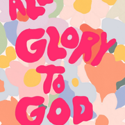 All Glory to God – Christian Wall Art