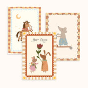 Woodland Friends Adventure – Nursery & Kids Wall Art Set of 3