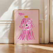 Rebel Queen Dog – Nursery & kids wall art