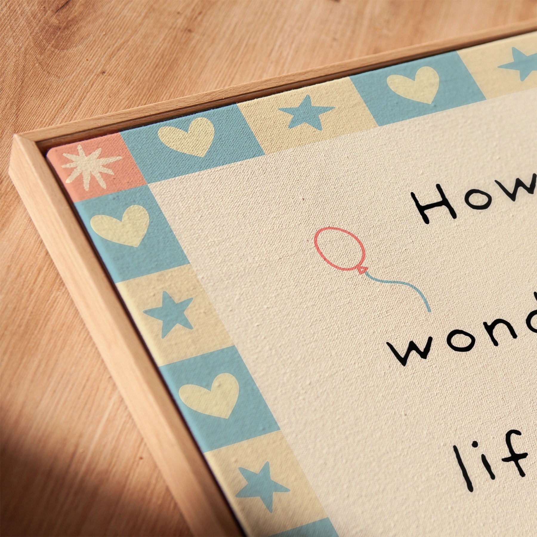 Now You’re in the World Nursery Canvas Print