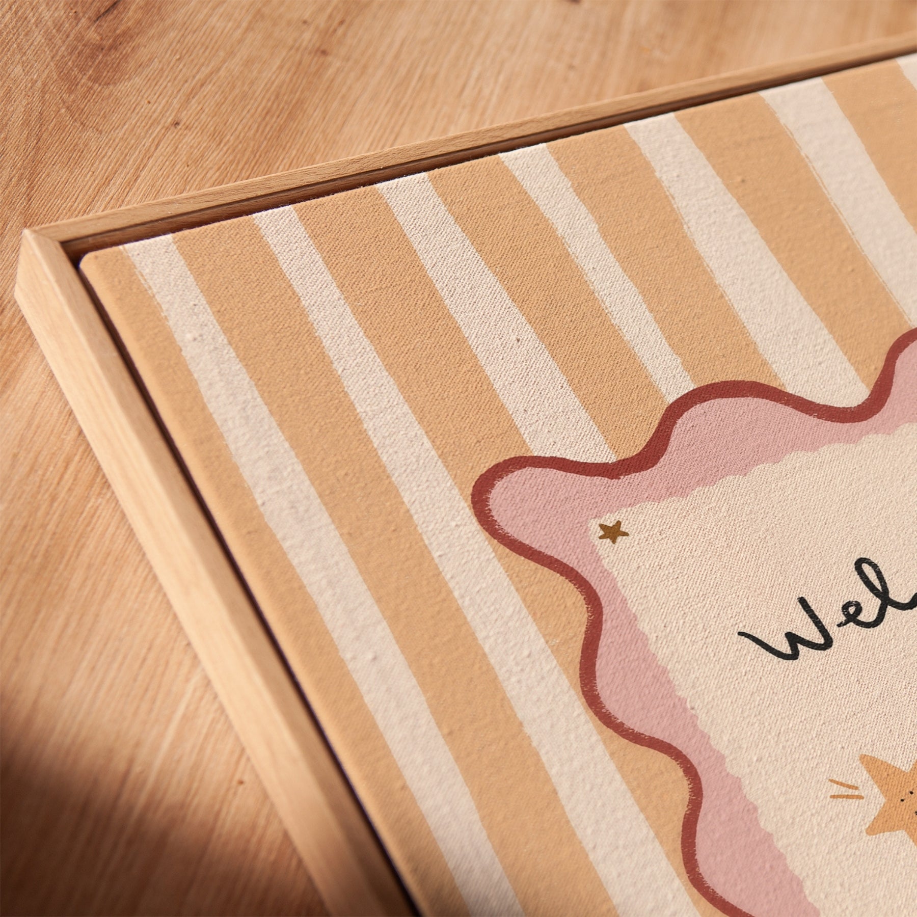 Welcome to Your Wonderland Nursery Canvas Print