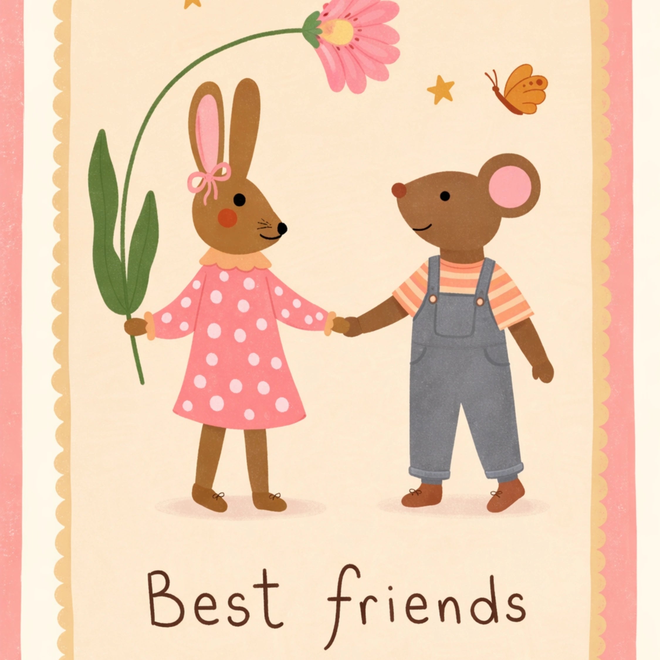 Décoration de chambre d'enfant rose