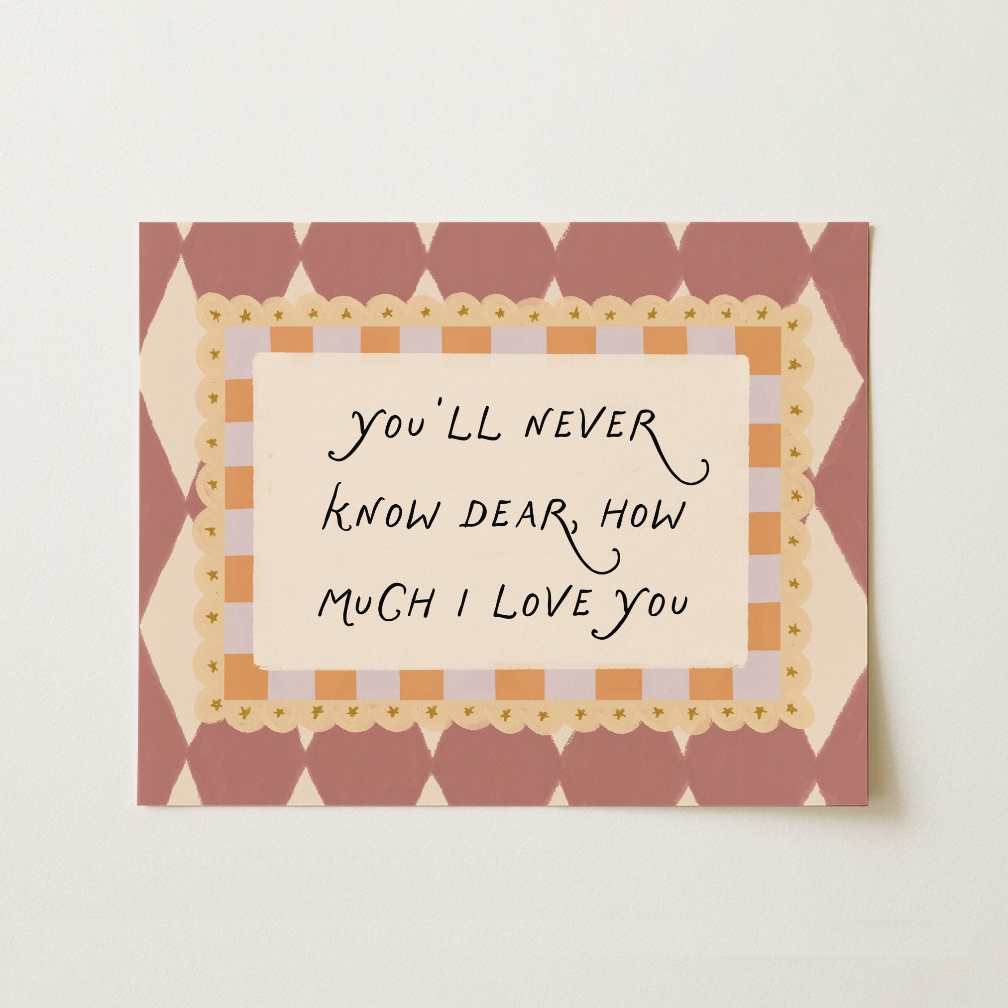 Poster tipografico vintage