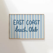 East Coast Beach Club – Coastal Wall Art