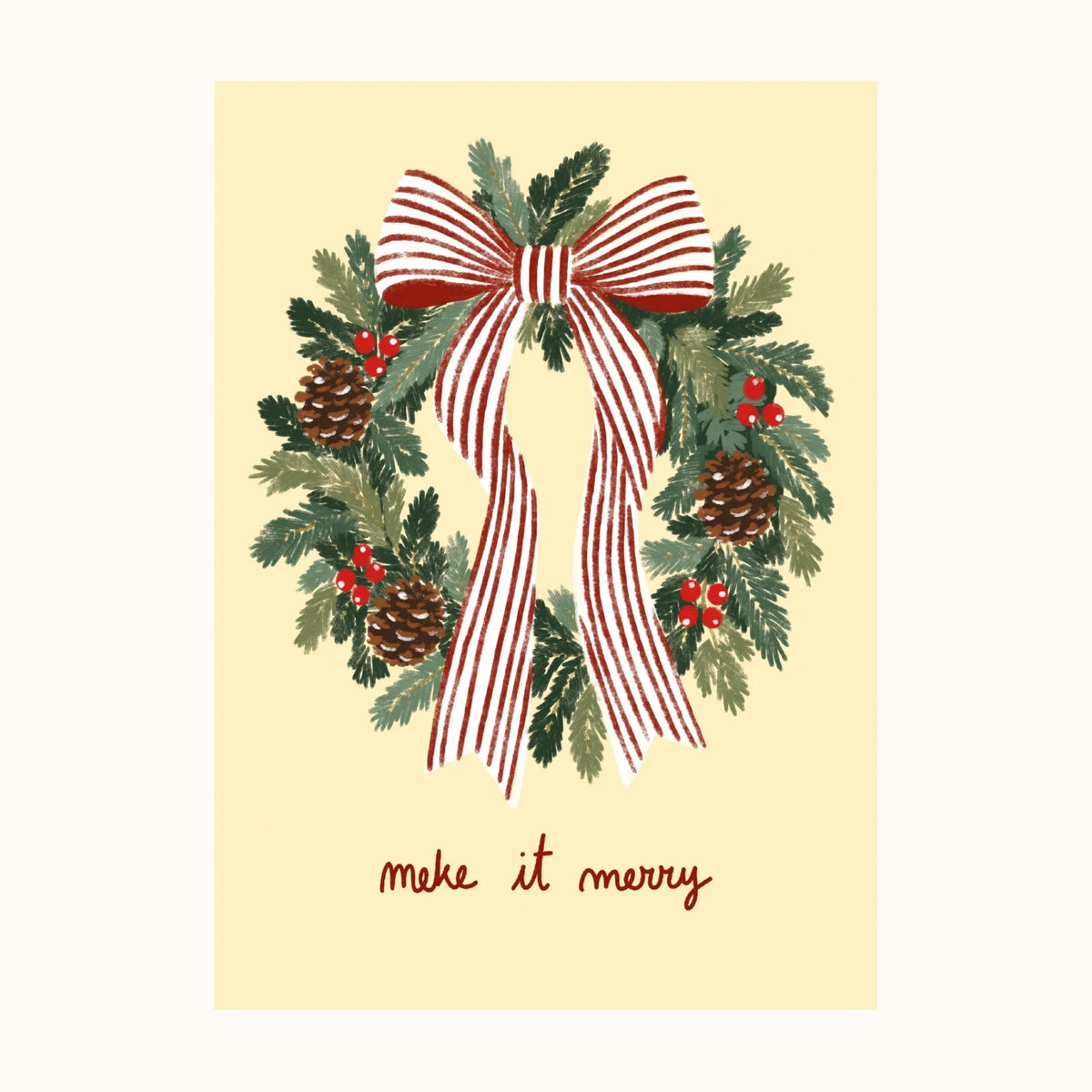 Ilustraciones festivas – Set de 2 pósters navideños