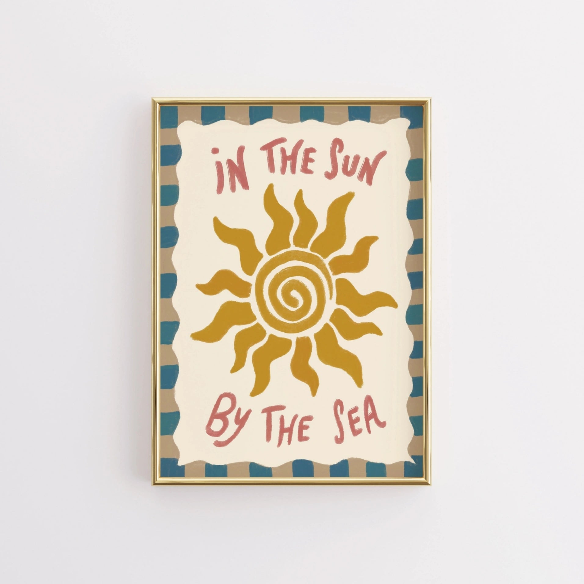 Décoration côtière sirène