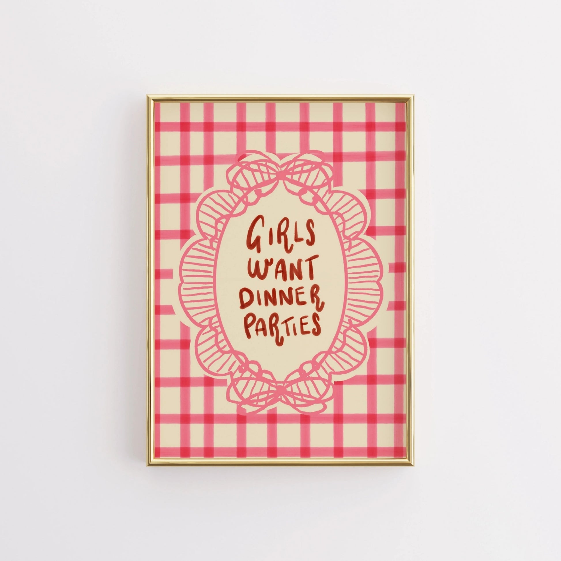 Decorazione murale per la tavola da pranzo italiana – Stampa di pasta, vino e cucina