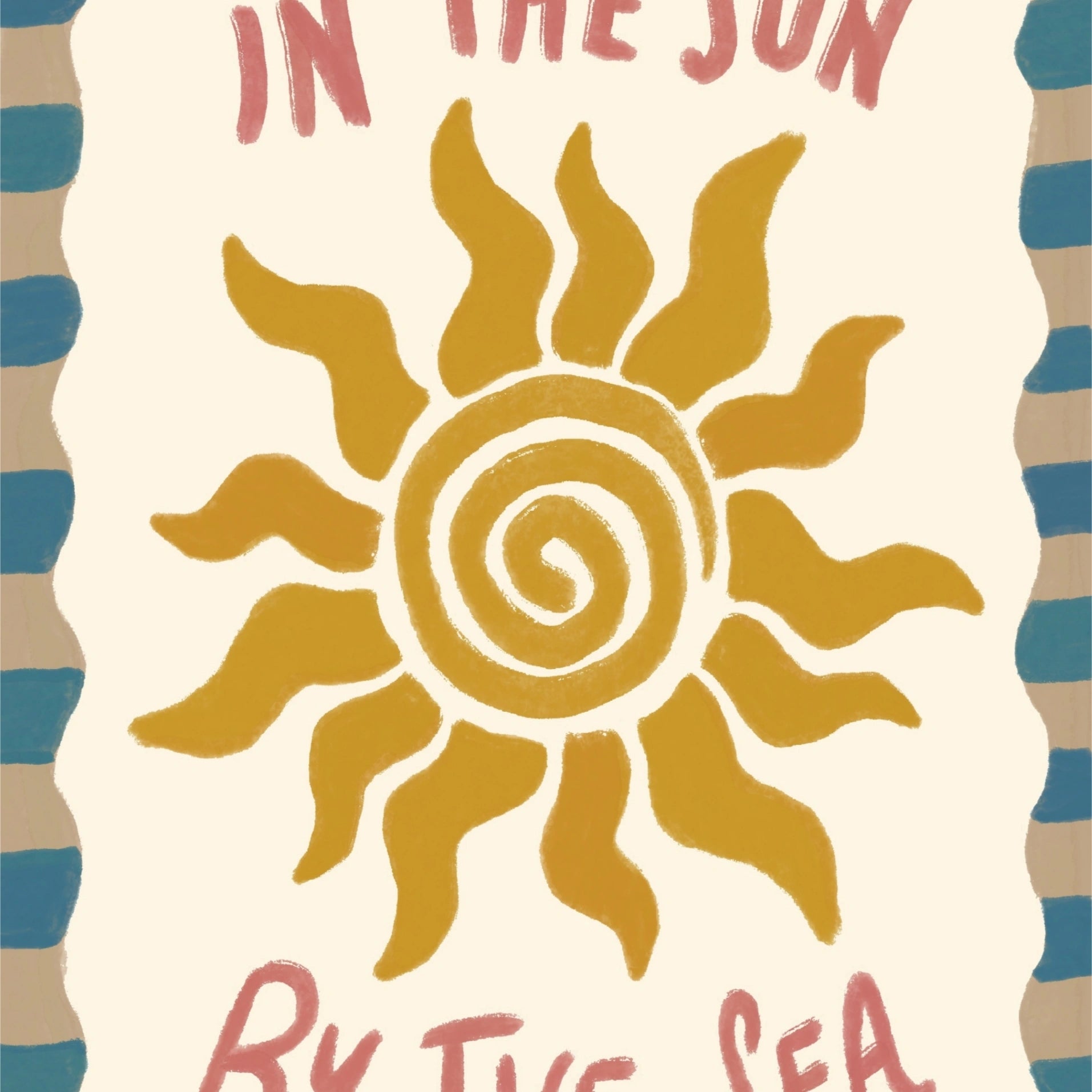 Décoration côtière sirène