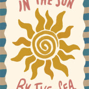 In The Sun By The Sea - Poster costiero