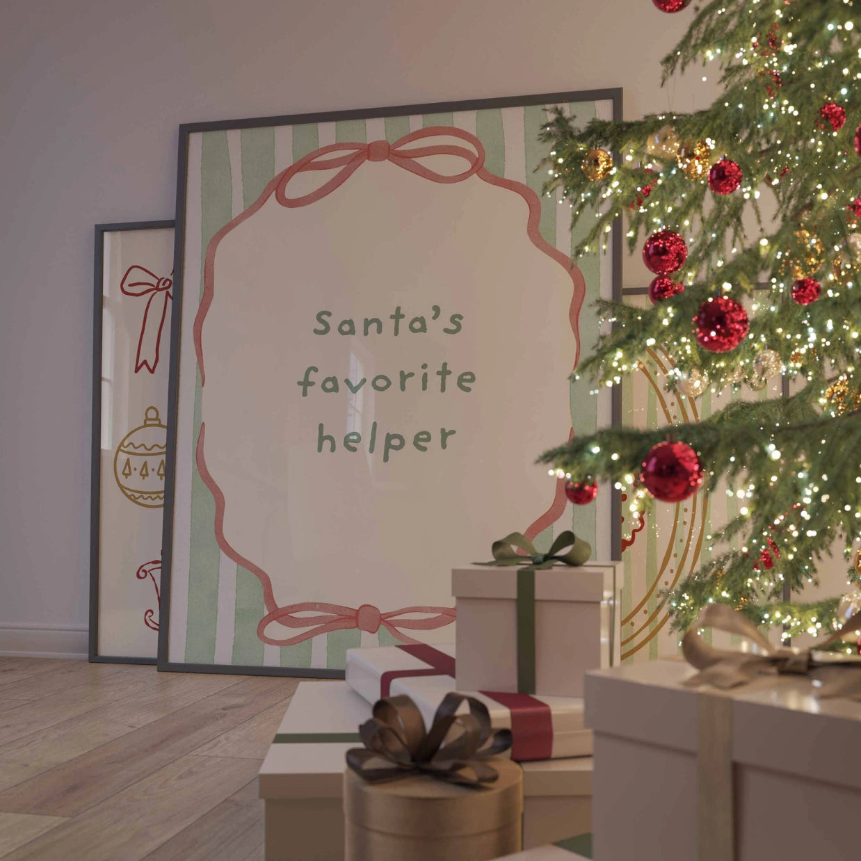 Cute Christmas Print