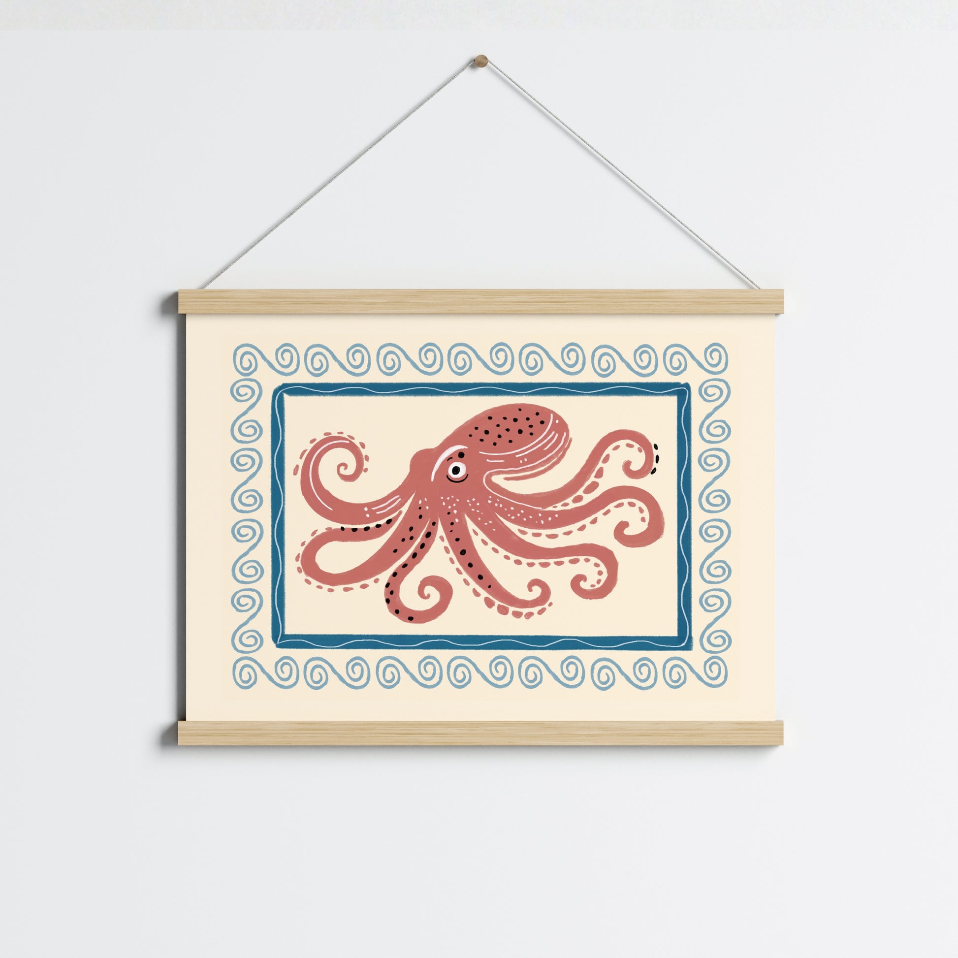 Vintage Octopus Wall Art