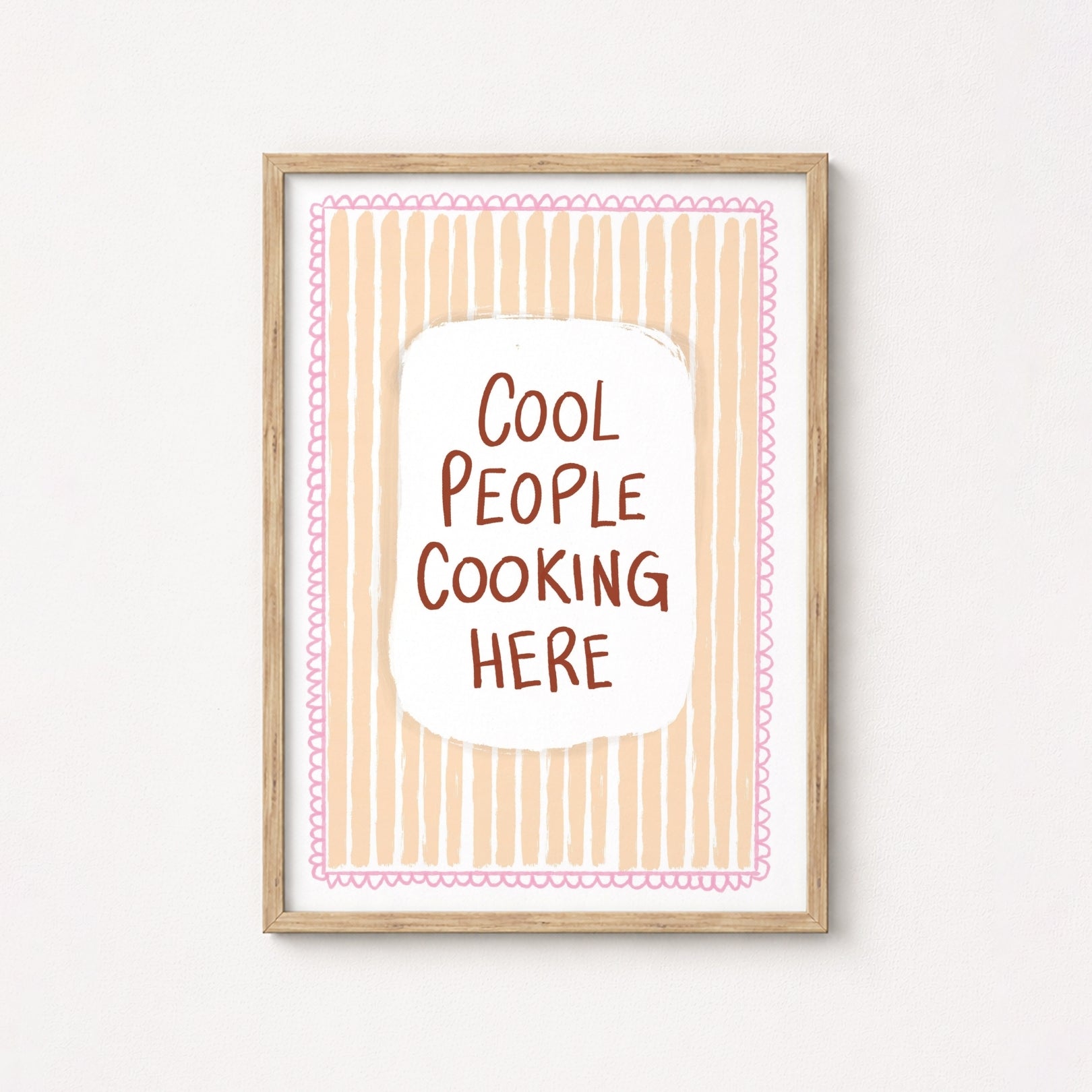 Gente Genial Cocina Aquí, Decoración de Pared para Cocina