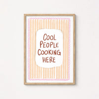 Gente Genial Cocina Aquí, Decoración de Pared para Cocina