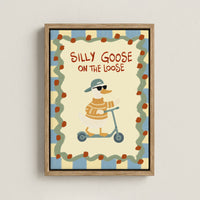 Silly Goose Nursery Canvas Print