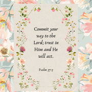 Elegant Vintage Faith Artwork – Christian Wall Art