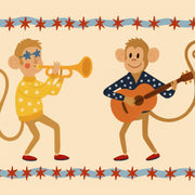Musical Monkeys – Poster per bambini