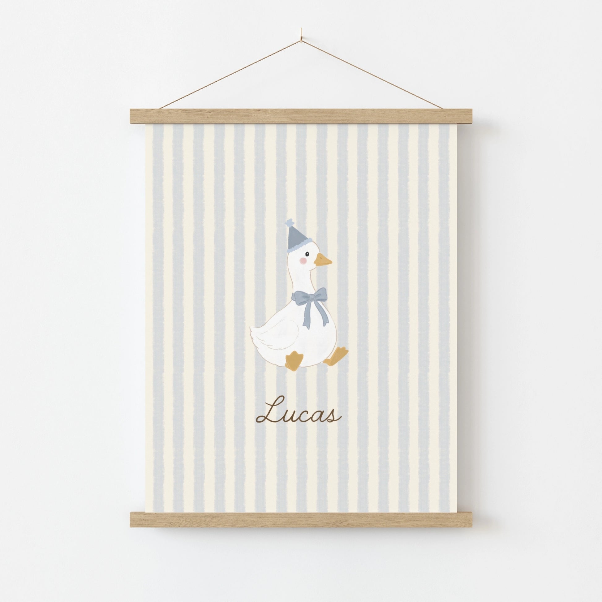 Personalized Nursery Name with Goose – Personalized wall art