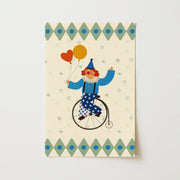 Circus Clown – Nursery & kids wall art