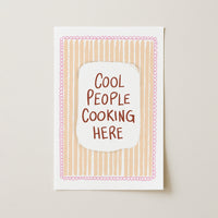 Gente Genial Cocina Aquí, Decoración de Pared para Cocina