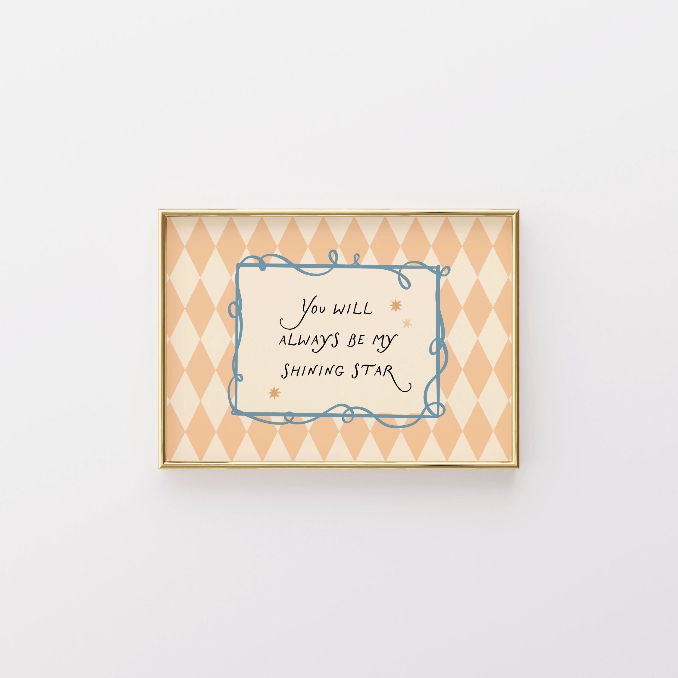 Stampa per la cameretta dei migliori amici