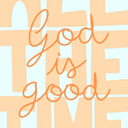 God Is Good - Poster cristiano