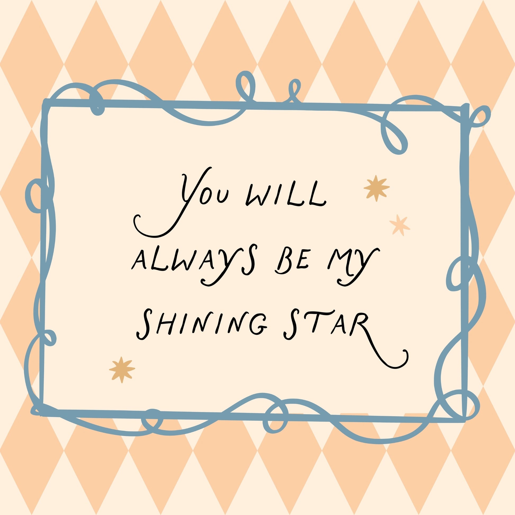 Stampa con citazione Baby Love