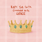 Crowned with Grace – Christian Wall Art