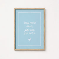 Read More Books Wall Art – Motivational Quote Printable