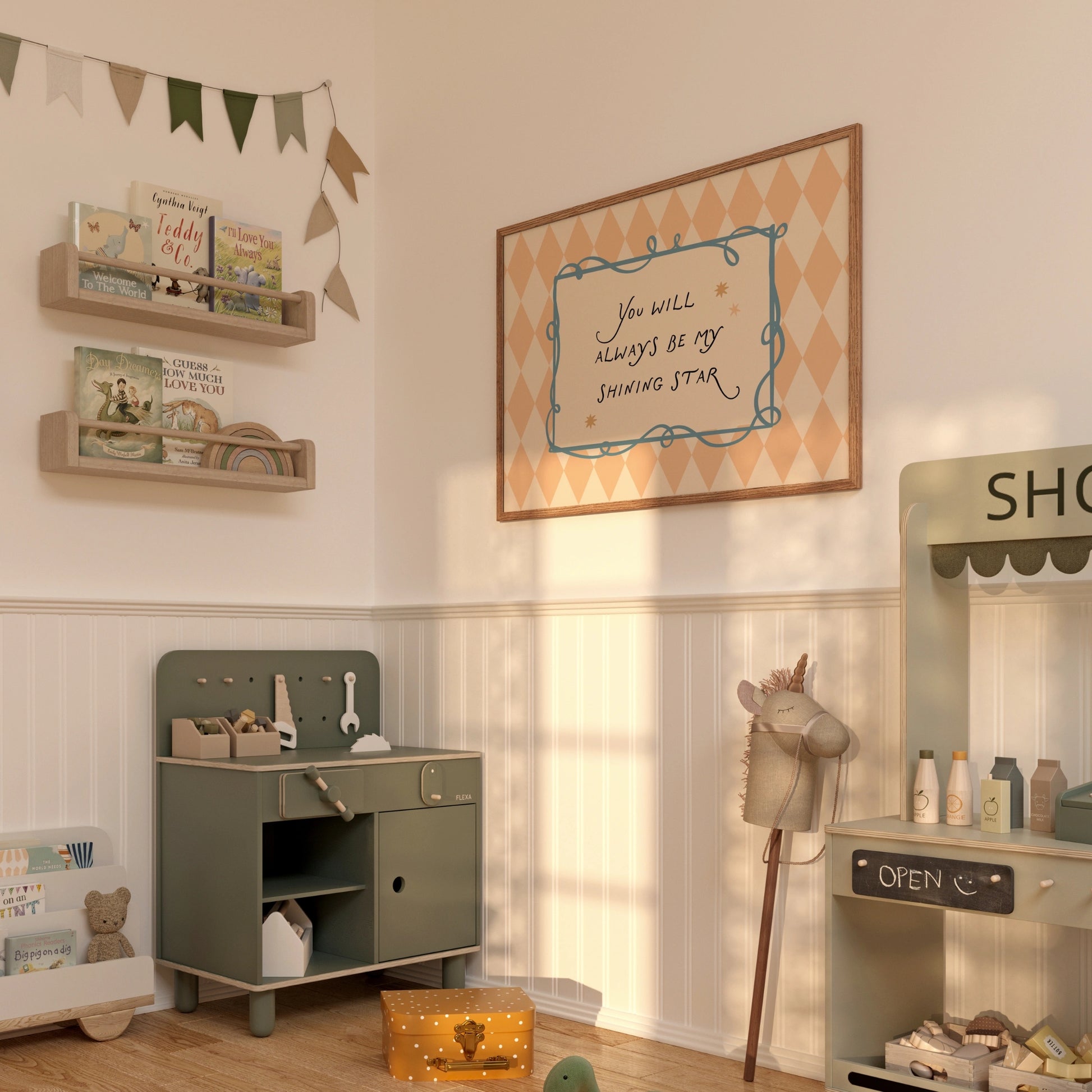 Stampa con citazione Baby Love