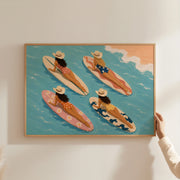 Beach Cowgirl – Coastal Wall Art