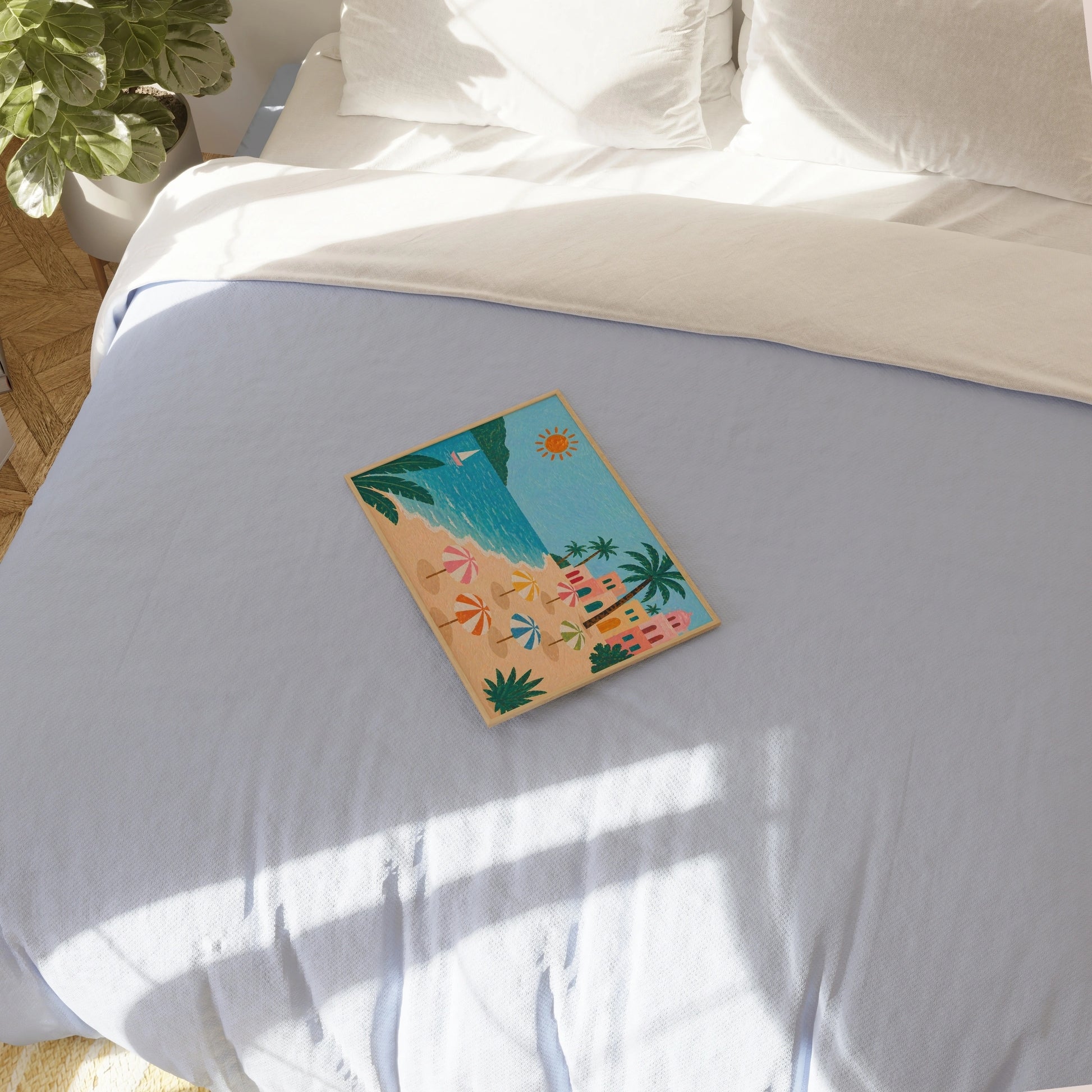Italian Coastal Landscape Print