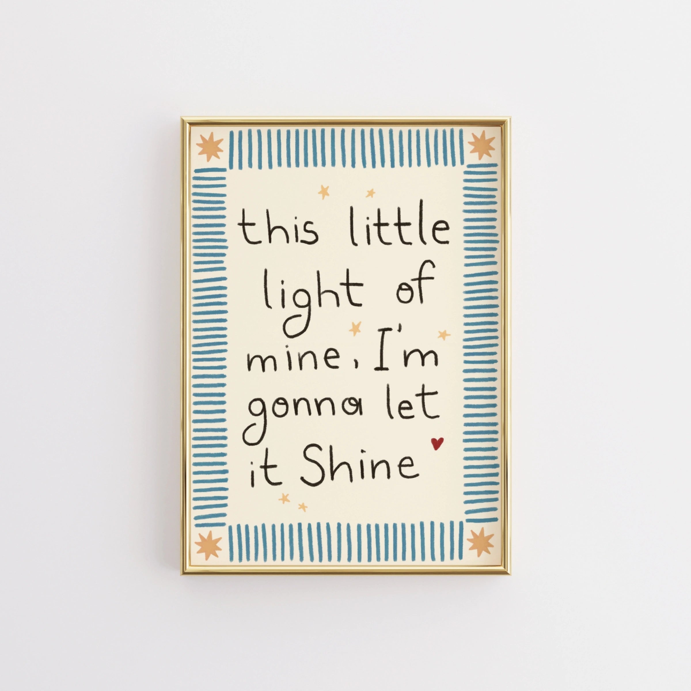 Bible Song Nursery Decor