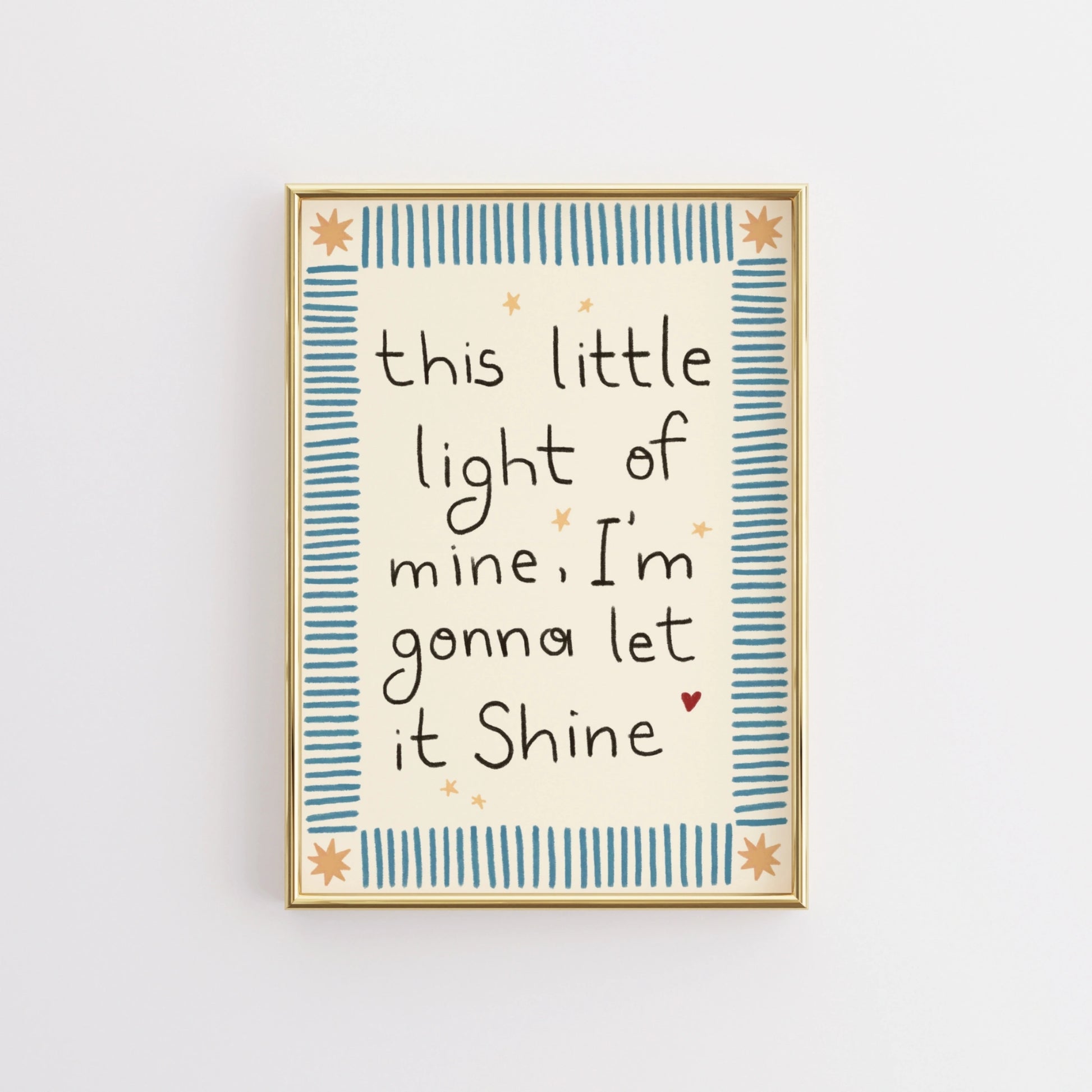 Bible Song Nursery Decor