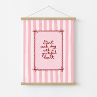 Daily Gratitude Gift, Christian Wall Decor