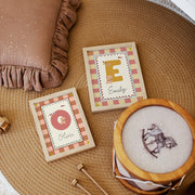 Teddy & Initial – Personalized Name Poster