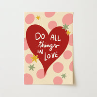 Modern Bible Verse Poster, Christian Wall Decor