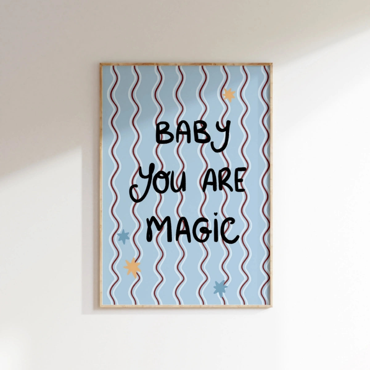 Inspirational Nursery Quote Print, Space Nursery Decor