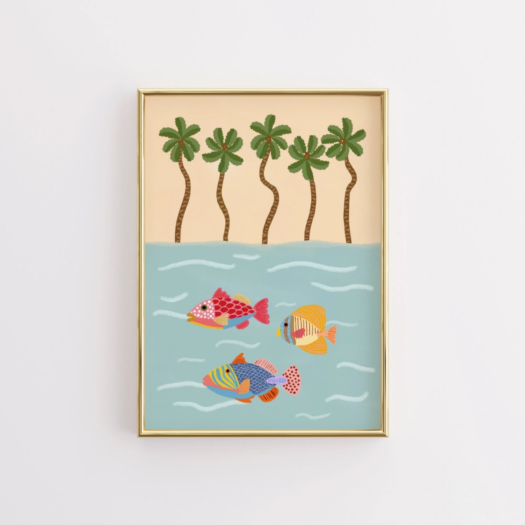 Tropical Fish Wall Art