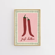 Playful Food Illustration – Kitchen Wall Art