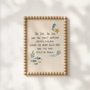 Coastal Inspirational Quote – Coastal Wall Art