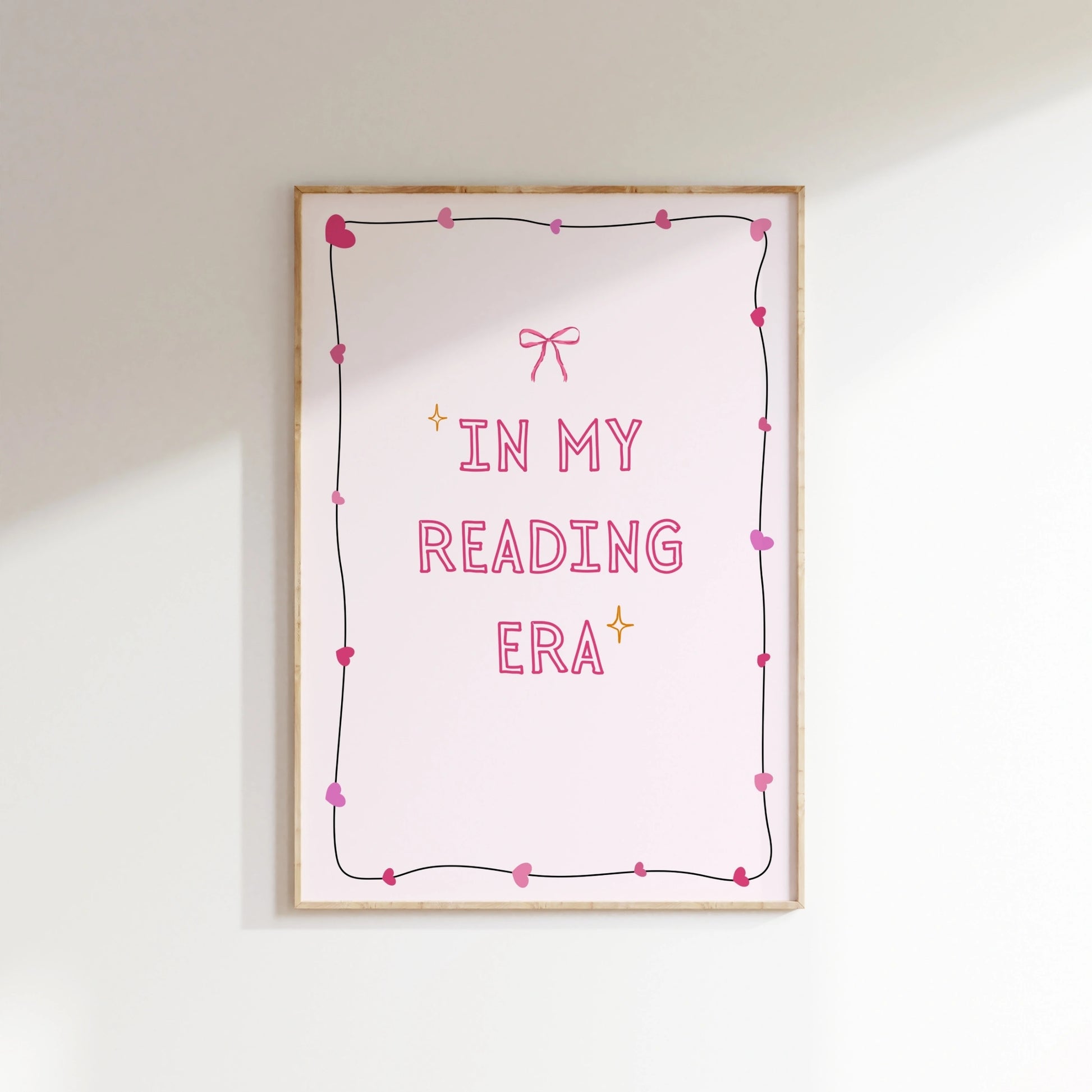 In My Reading Era - Estampado Rosa Preppy