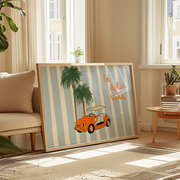 La Dolce Vita Italian Road Trip – Coastal Wall Art