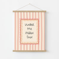 Trendy Summer Quote Poster