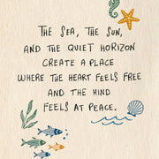 Coastal Inspirational Quote – Coastal Wall Art