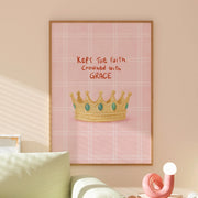 Crowned with Grace – Christian Wall Art