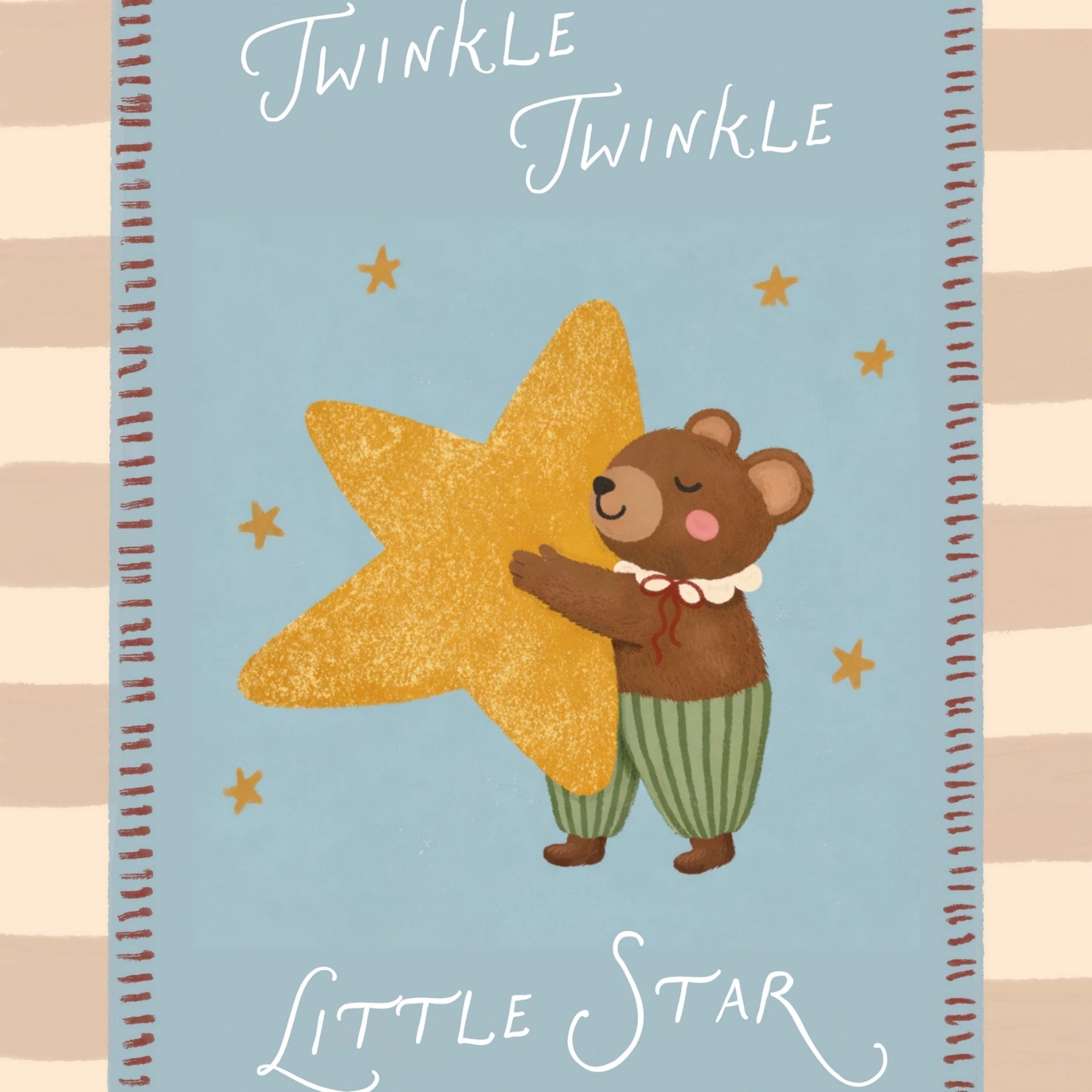 Stampa per cameretta Twinkle Twinkle Little Star