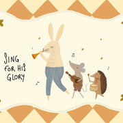 Musical Animals – Nursery & kids wall art