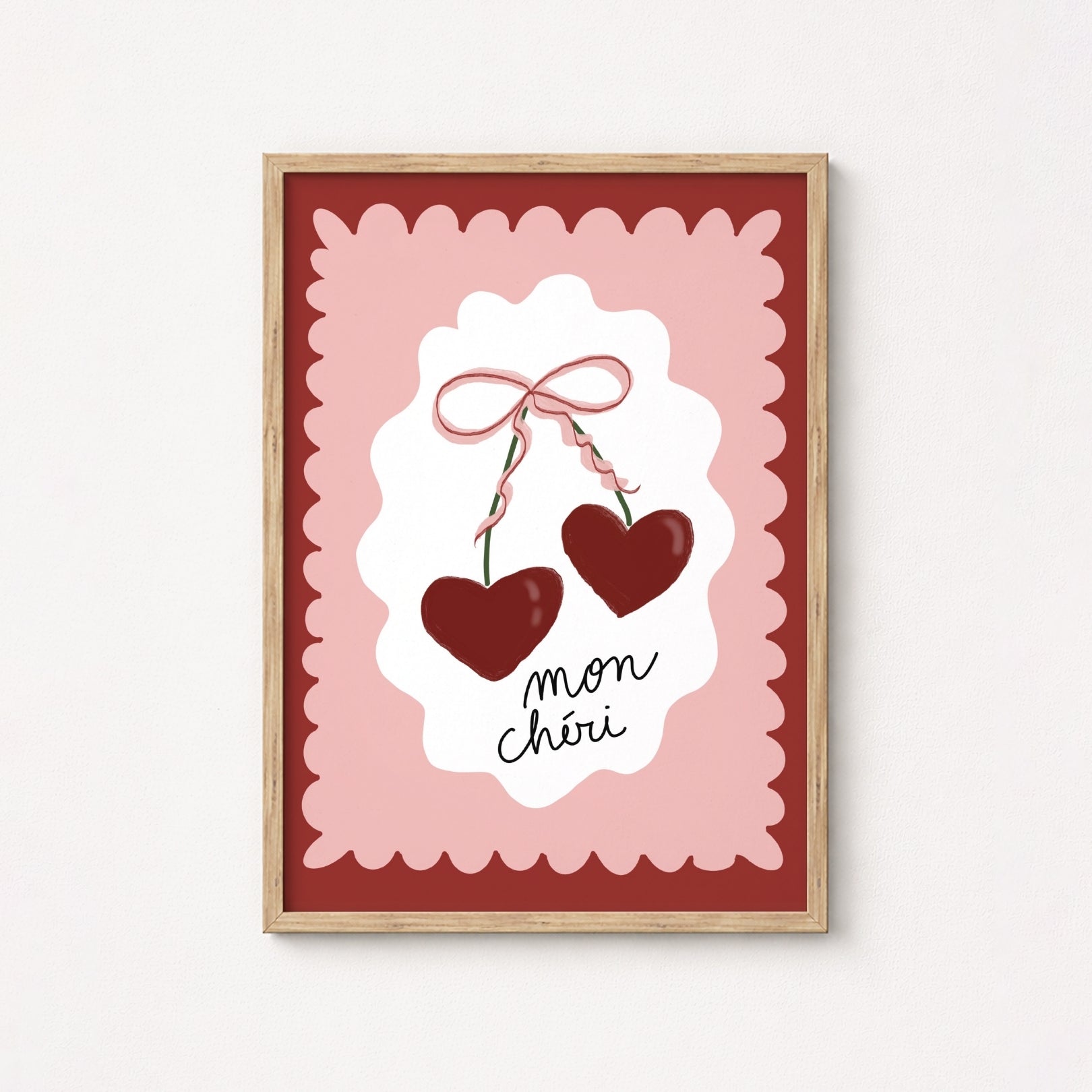 Mon Chéri Kitchen Wall Art, Kitchen Wall Decor