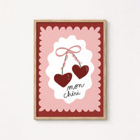 Mon Chéri Kitchen Wall Art, Kitchen Wall Decor