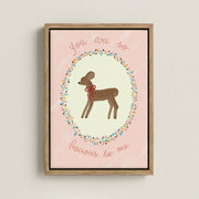 Vintage Deer – Nursery & Kids Canvas Wall Art